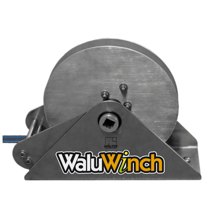 Sistema di srotolamento per copertura a barre Walu WINCH 